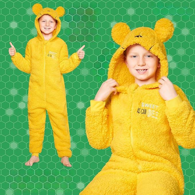 Kigurumi dla dzieci 7/8 lat ciepły kombinezon motyw kubusia puchatka