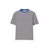 Uniqlo Футболка с круглым вырезом в полоску X MARNI (Азия) Синий унисекс стритвир 449634-67