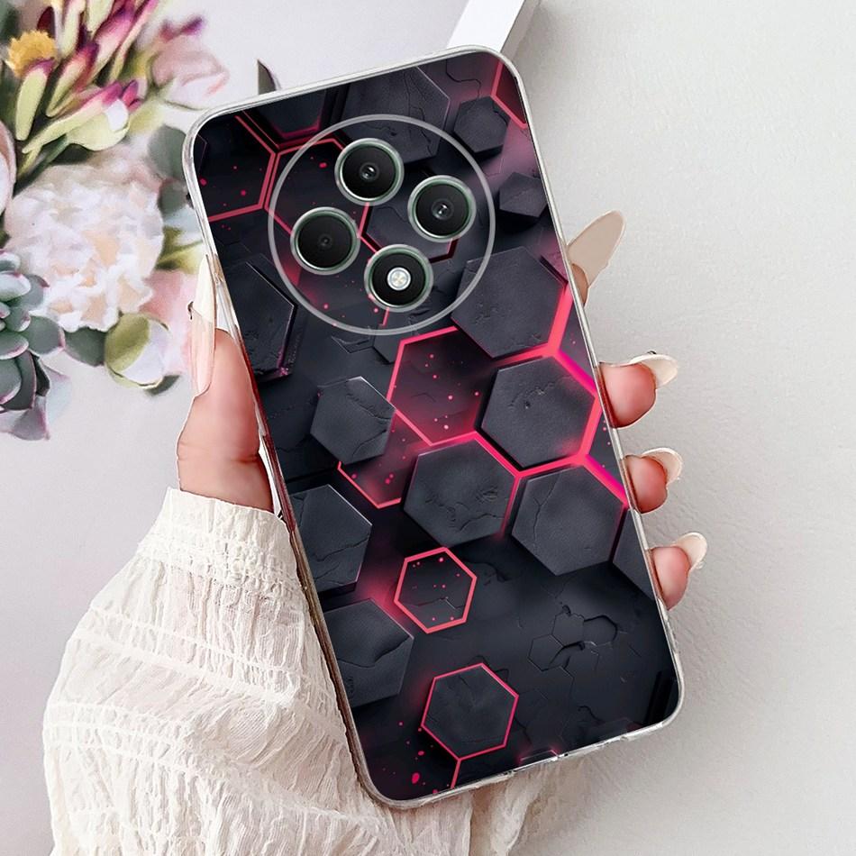 Для OPPO Reno12 F CPH2637 Модный Крутой Чехол с Рисунком Для Oppo Reno 12F Reno12 FS 5G Мягкий Силиконовый TPU Чехол