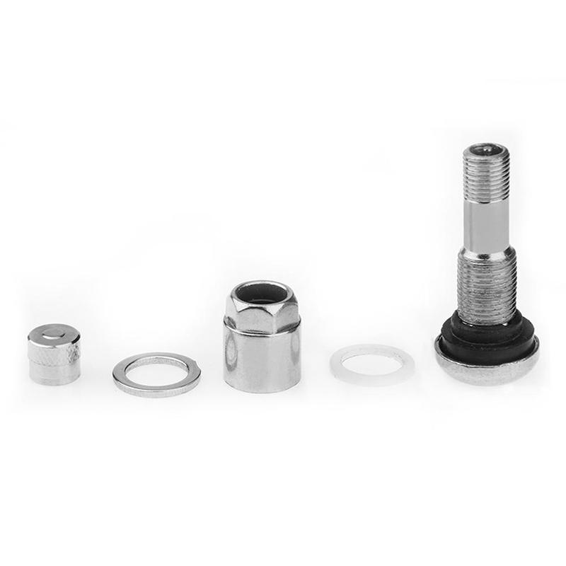 4 шт болтовые нержавеющие автомобильные колеса мотоцикла шины шины клапанные стержни с пылезащитными колпачками