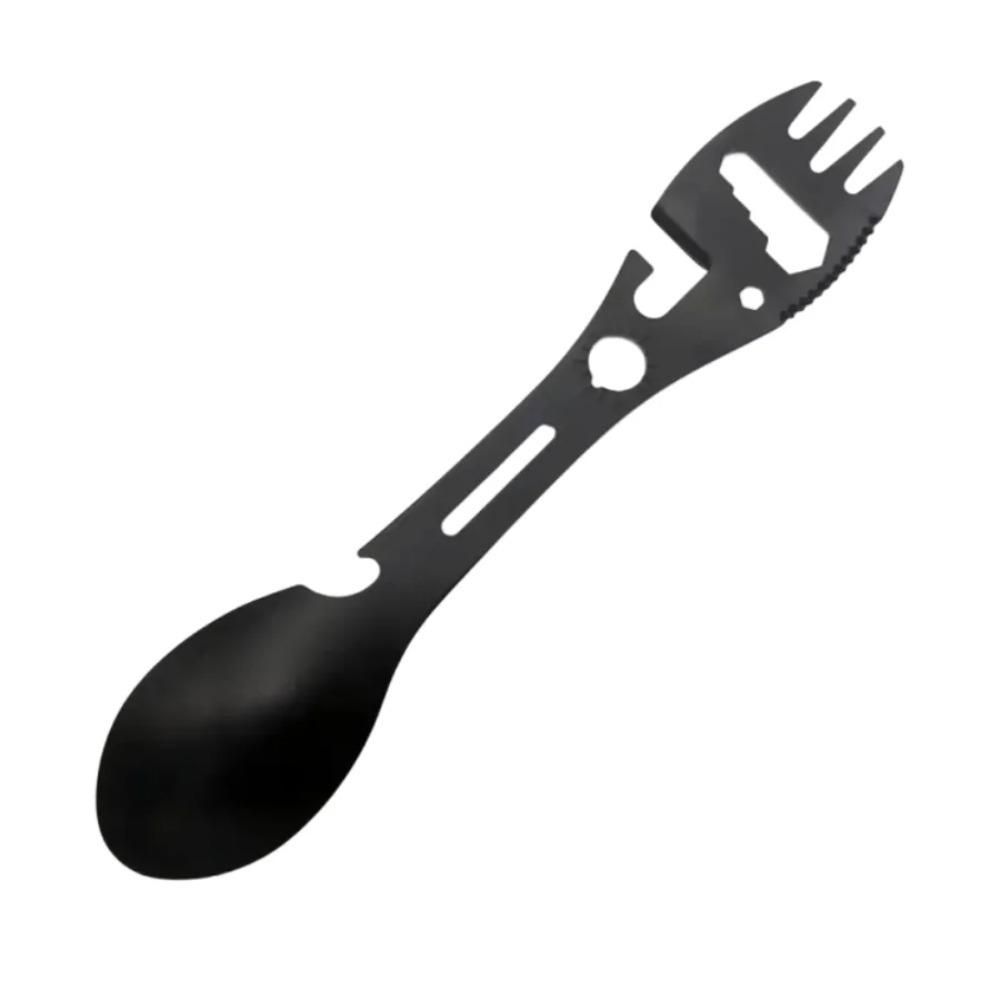 2026 NEW Multifunctional Whistle Outdoor Camping Survival Spork Kitchen Multifunctional Wrench Bottle Opener Spoon. 4