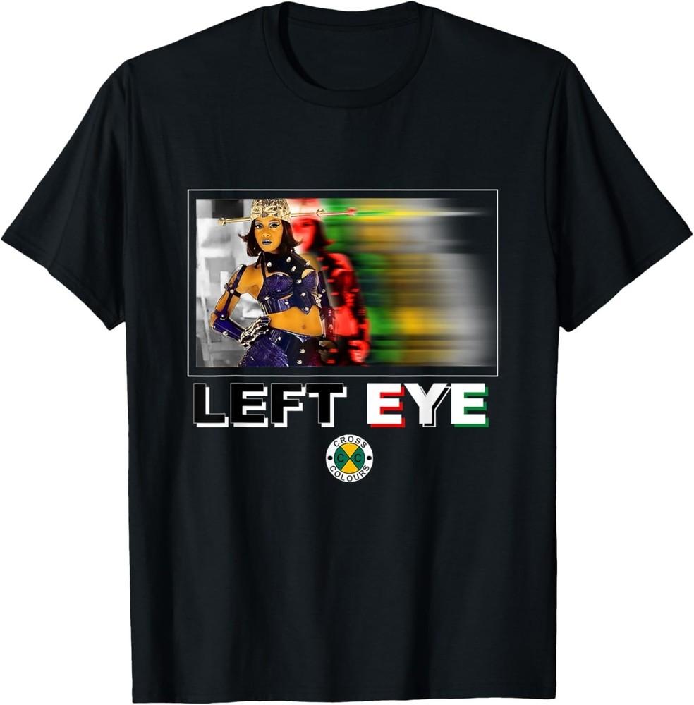 Футболка с изображением Лизы Лопес (Left Eye) Matrix Edition, винтажная, 1990-х годов, Легенды