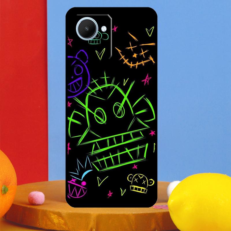 Чехол для Realme 12 9 10 11 Pro Plus C67 C55 C53 C51 C35 C33 C30 C25s C21Y C31 GT5 GT Neo 6 с изображением Джинкс из аниме Arcane