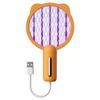 Raqueta eléctrica antimosquitos 2 en 1 con luz UV para el hogar