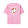 Men's T-Shirt FILA ORIGINALE T Shirt Unisex Sachet Pink