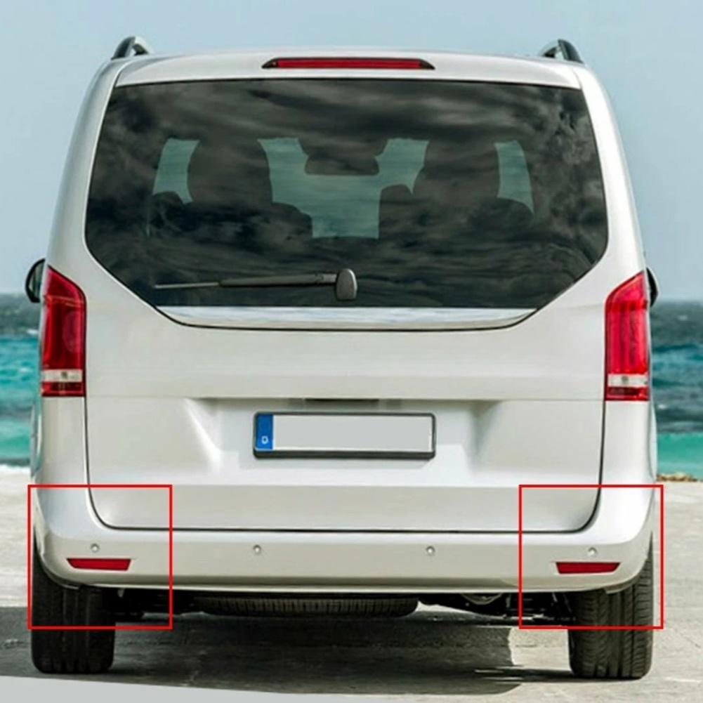 2 шт. Задний отражатель бампера для Mercedes For Benz W447 Vito Tourer Dualiner V-Class 2014-2019 Отражатель Красный объектив