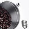 Кофейная канистра, герметичный кухонный контейнер из нержавеющей стали для хранения продуктов с датой и совком для молотого кофе, зерен