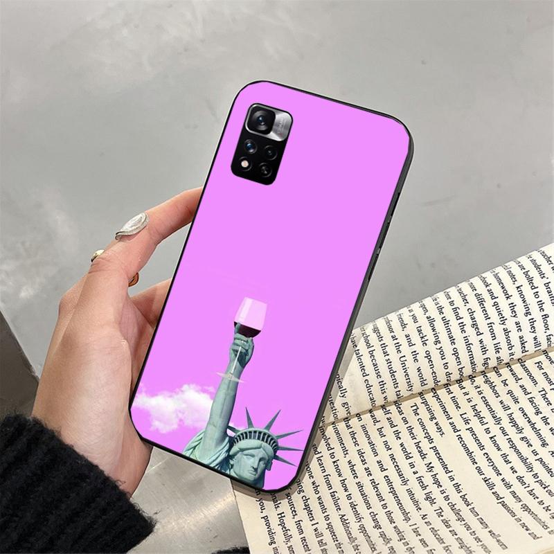 Чехол для телефона Art Lines David Mona Lisa для Xiaomi Redmi note 13 12 Pro 11S 11 10 Pro 10S 12S Redmi 10 9C 13C