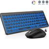 Беспроводной Bluetooth RGB-клавиатура и бесшумный набор мыши JOMAA для офиса