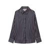 European and American style, new women's clothing, foreign style, fashionable, fashionable, striped shirt 3564173