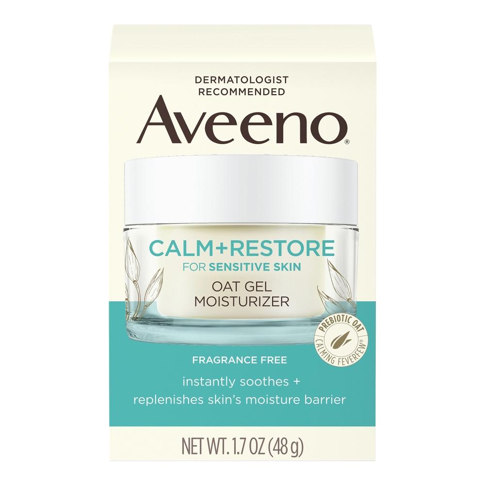 Aveeno Calm + Restore Oat Gel Moisturizer 0.5 Oz