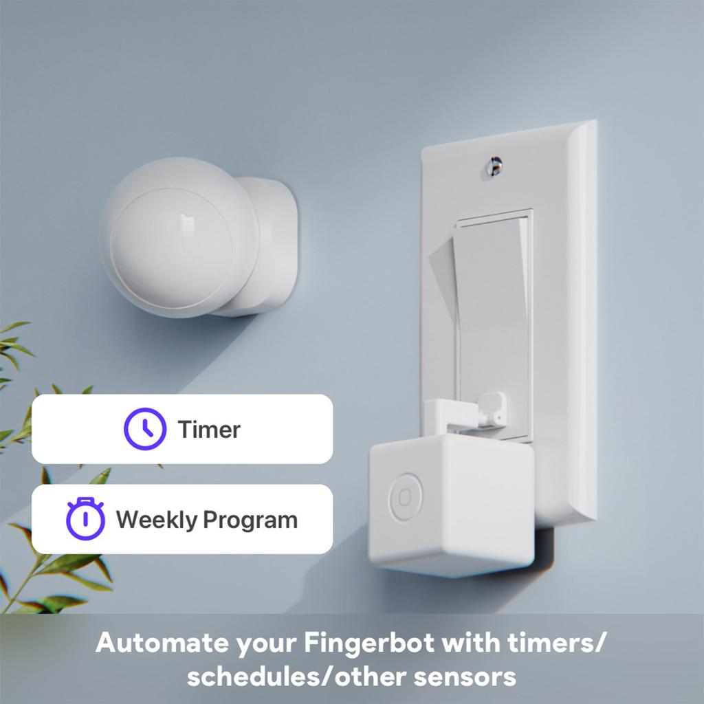 BT Finger Robot Кнопка переключения Fingerbot с дистанционным управлением для приложения Smart Life Совместимость с голосовым управлением