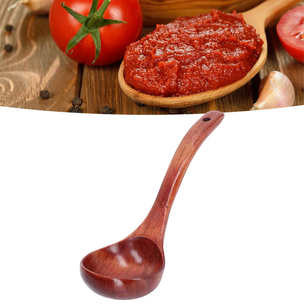 Деревянная ложка Многоцелевая Ручка Дерево Половник для каши для Кухни Ресторана