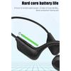 VG02 bone conduction bluetooth headset wireless ear-mounted black