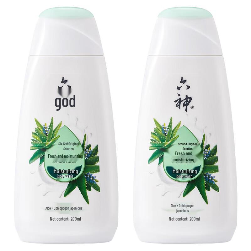 Liu Shen Fresh & Moisturizing Aloe Vera Body Wash (2x200ml)