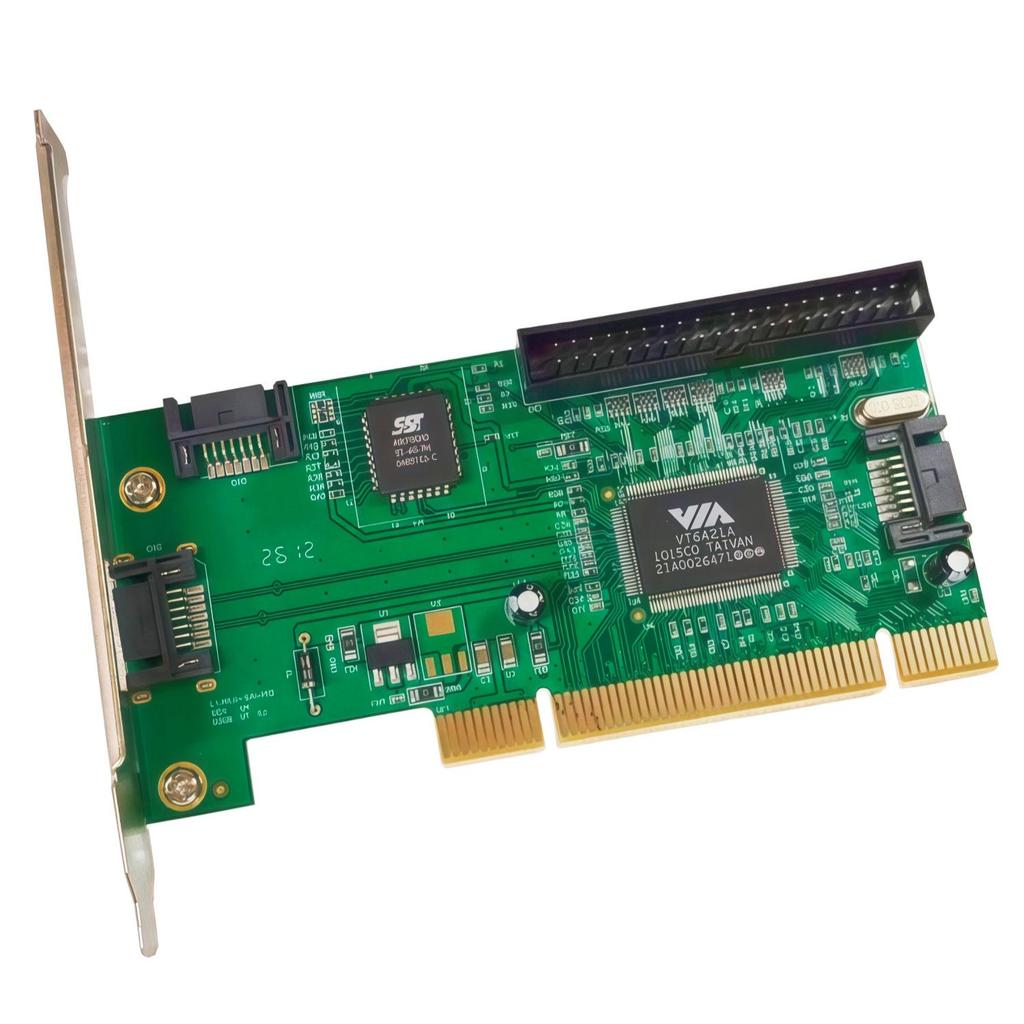 Карта расширения PCI: Адаптер VIA6421 SATA/ESATA/IDE для настольного ПК