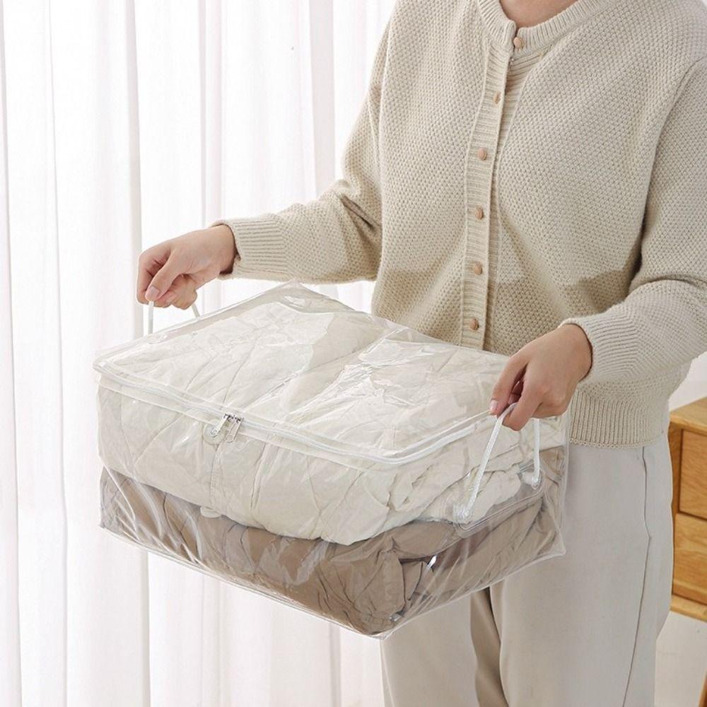 Large Capacity Clothes Quilt Storage Bag Dust-proof Clothes Storage Bag Moving Packing Bag  Closet