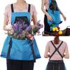 Outdoor Picking Big Pocket Apron Gardening Quick Release Harvesting Apron Backpack Tool Apron Picking Bag