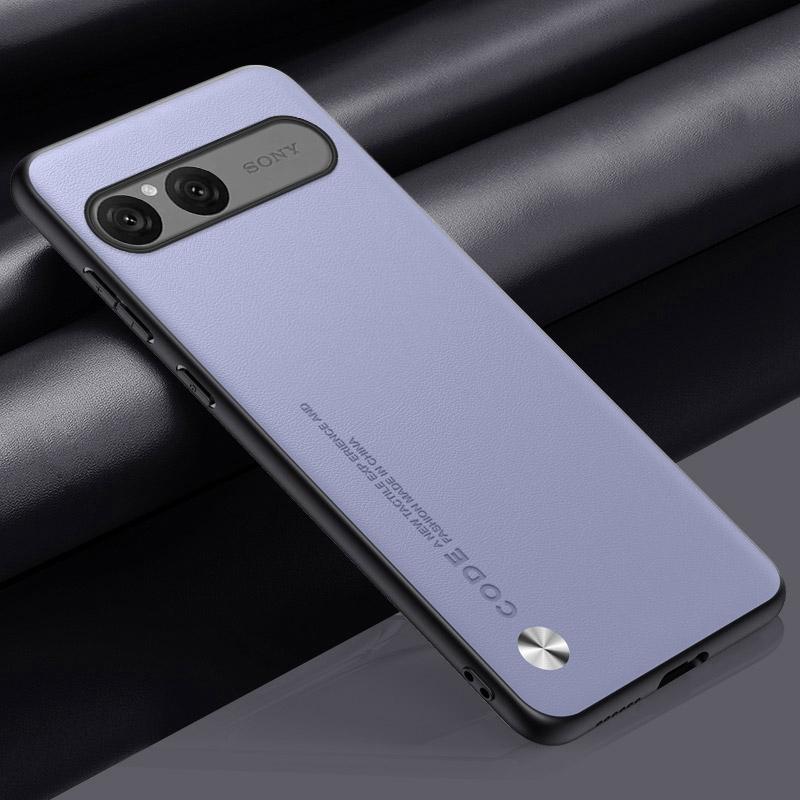 Роскошный чехол из искусственной ПУ кожи для Sony Xperia 10 VII 10VII, задняя крышка, силиконовый противоударный защитный чехол для телефона Sony Xperia10 VII