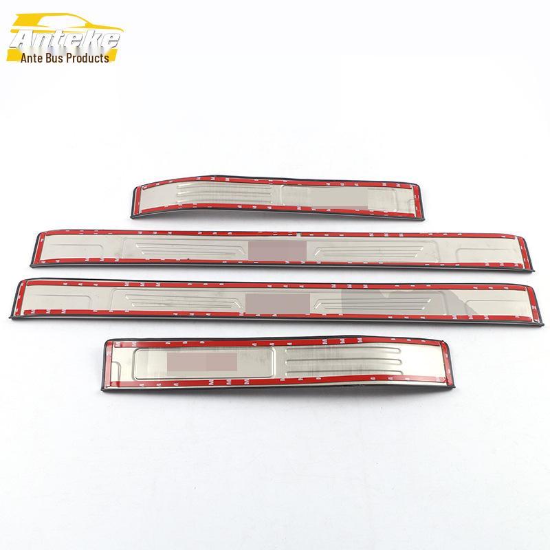 Venucia T90 Sill Trim Stainless Steel Welcome Pedal Stickers