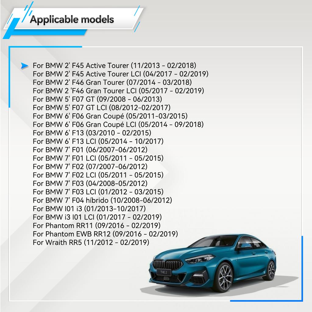 1pc/4pcs Car Lift Jacking Point Support Plug Plate Block Jack Pad for BMW F46 F45 F13 F07 F06 F01 F02 F03 F04 I3 I01 51717042974