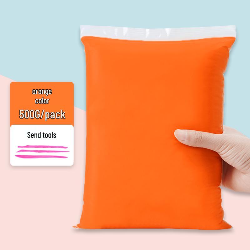 500 г белой глины для лепки для детей - Материал для поделок своими руками для детского сада