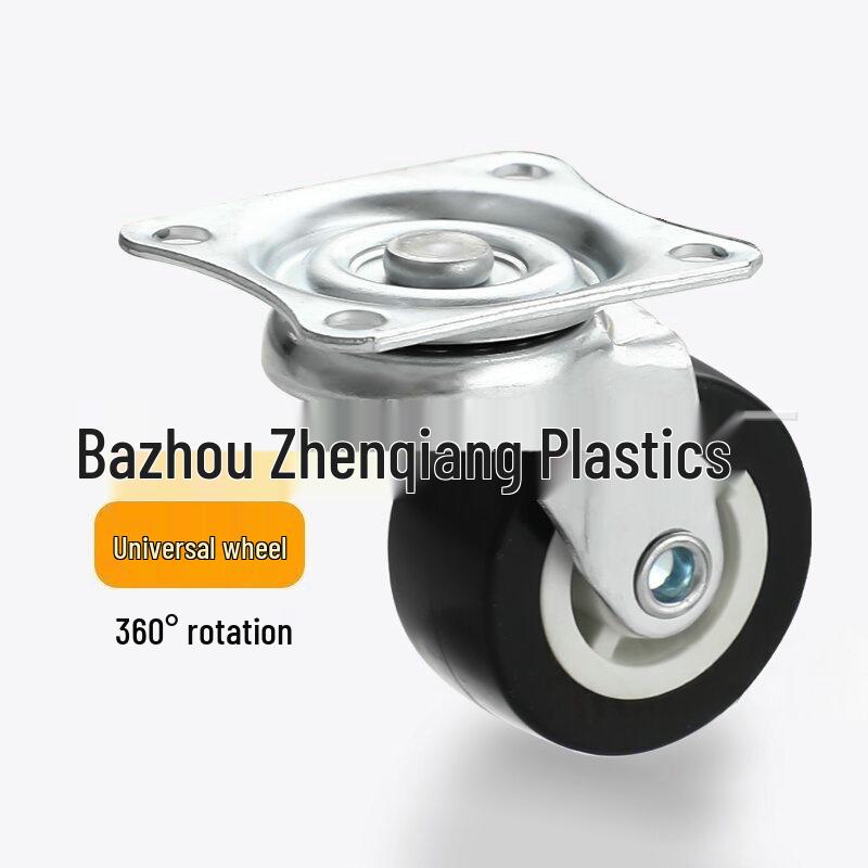 Универсальные поворотные колеса Zhenqiang (Размеры от 1" до 2") для мебели и ящиков, бесшумное скольжение.