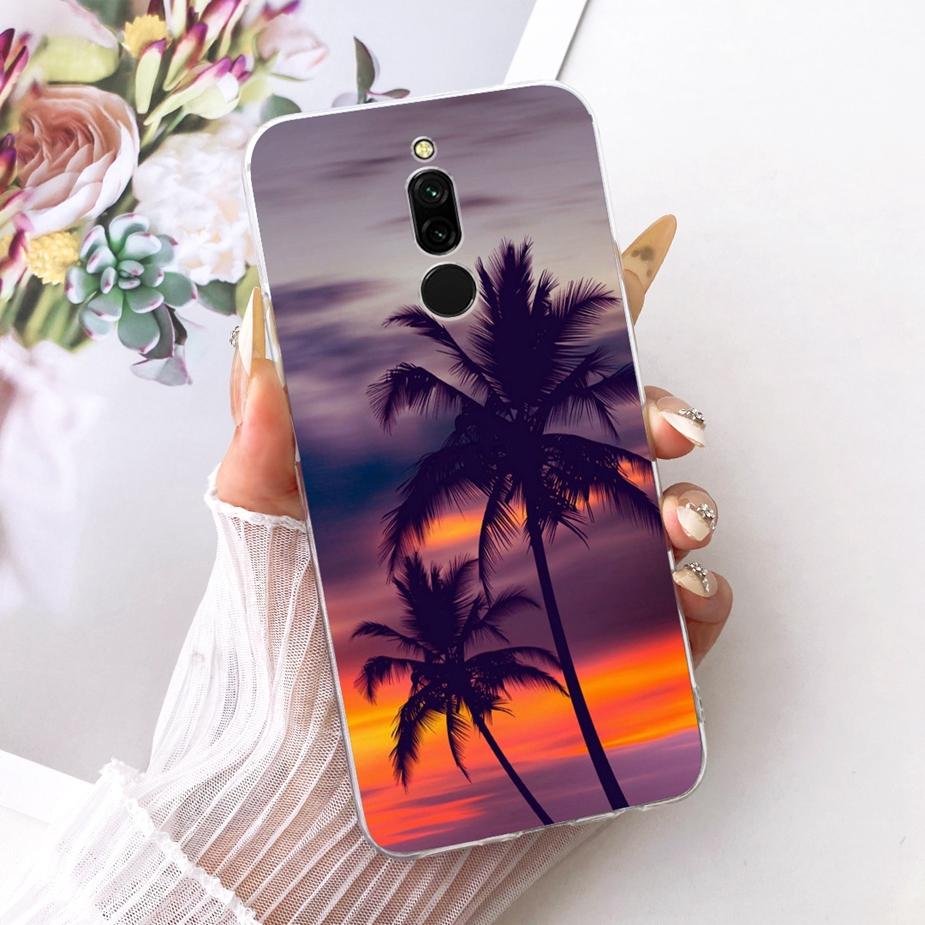 For Xiaomi Redmi 8 8A Case Luxury Flowers Butterfly Painted Cover Soft Slim Phone Case For Xiaomi Redmi 8A 8 Redmi8 Redmi8A Bags