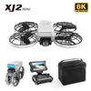 XJ2 Mini Drone 8K Dual HD Camera 5G WIFI Transmission Foldable Brushless RC Quadcopter Full-coverage Protective Cover Remote Control Toy Kid Gift