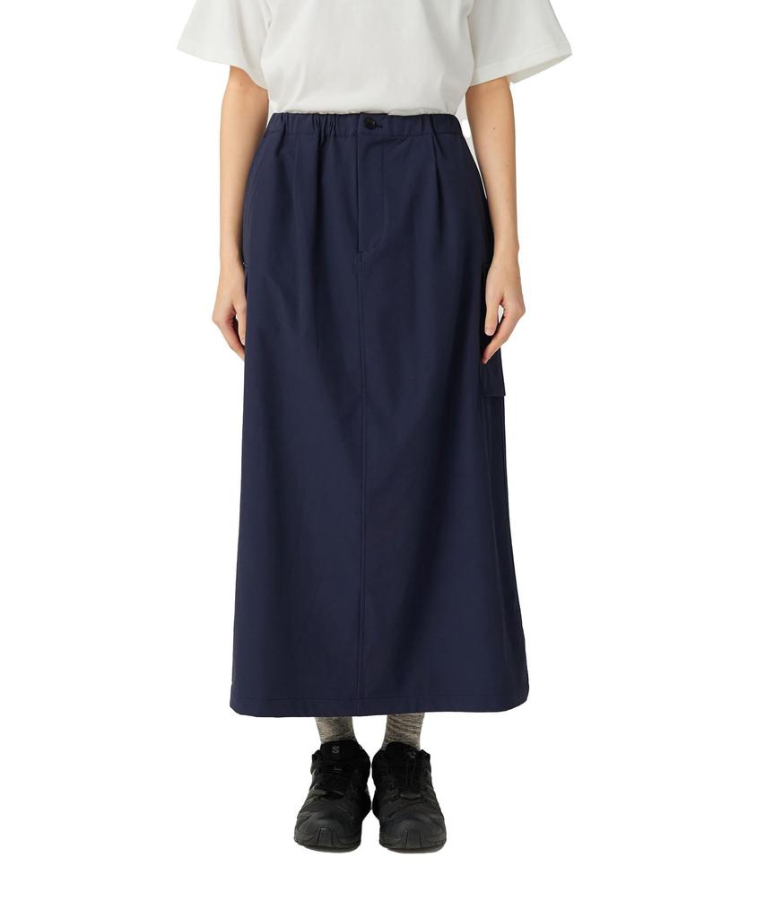 Snow Peak Stretch Skirt Navy 3 Water-Repellent SK-25AW002 Women's