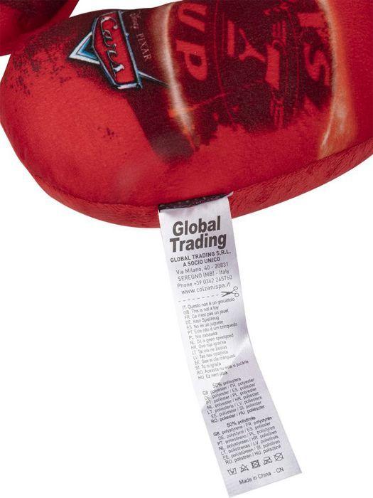 Coussin de voyage cervical - DISNEY - Cars - Tissu polyester - Dimensions 27x23x9 cm - Rouge