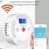 Tuya Wifi Портативный электрохимический датчик COTester с ЖК-экраном для измерения угарного газа с функцией светового сигнала и напоминания о низком заряде батареи