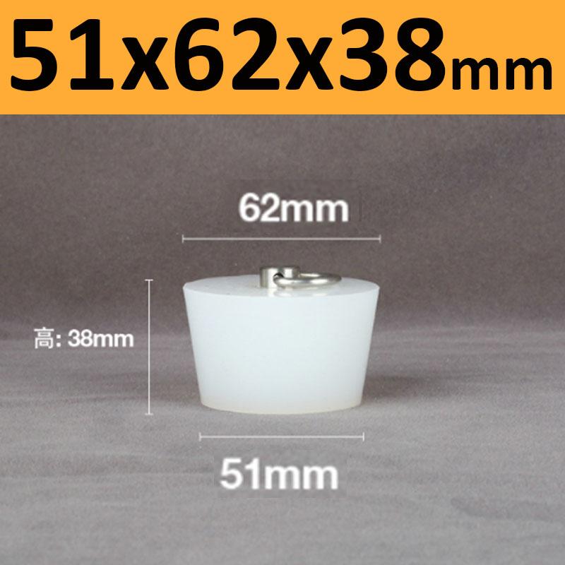 1 шт. прозрачная коническая резиновая пробка, высокотемпературные силиконовые пробки, герметизирующие коническую резиновую гальваническую краску со стальной ручкой в форме D