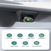 AHD 1080P Fisheye Lens Car Backup Camera Parking Rear View Screw-on Mirror Image
