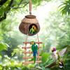 Pet Supplies Parrot Nest Straw Bird Nest Coconut Shell Bite Resistant Bird Nest Toys