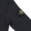 STONE ISLAND Толстовка на молнии до середины груди Посадка Левый рукав Нашивка Длинный рукав Детские топы Черный 791661020-V0029