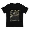Женская и мужская футболка The Smiths, ретро, памятная, классическая, с принтом, из чистого хлопка, уличная одежда, свободная футболка 90024