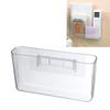 Plastic Wall Remote Holder Easy to Install Wall Phone Holder Adhesive Storage Bin  Bedroom