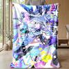 Soft Flannel Blanket Lightweight Cozy Bedroom Living Room CoverHonkai Star Rail