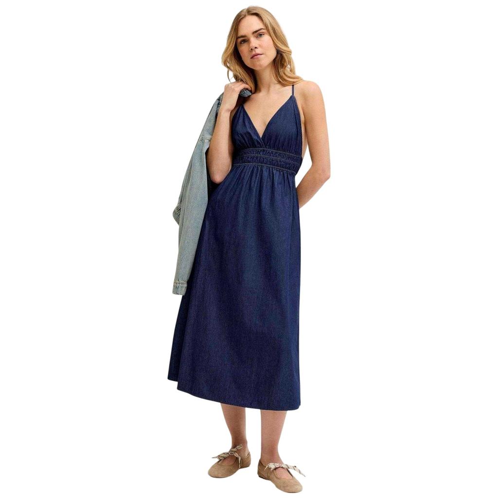 JJXX Womens/Ladies Chambray Fitted Maxi Dress