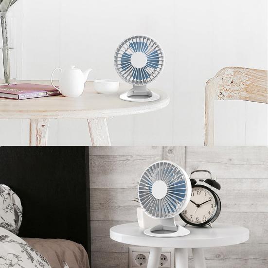3-скоростной настольный регулируемый мини-портативный бесшумный USB-вентилятор охлаждения для домашнего офиса