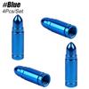 4PCS Tire Valve Stem Caps, Corrosion Resistant, Universal Stem Covers for Cars Trucks Motorcycles SUVs and Bikes