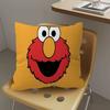 Sesame Street Cartoon Maple Design Cushion Cover Happy Autumn Harvest Decor Holiday Decorati Pillow Cover