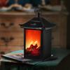 Exquisite Realistic Fireplace Lantern LED Flameless Battery Operated Fire Lamp Halloween Birthday Party Festival Wedding Decor