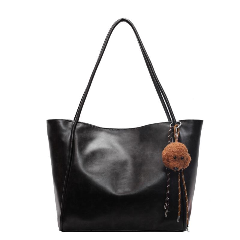 Сумка Женская Новая Мода Сумка на Плечо Большая Вместимость Сумка-Тоут