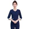 Женский весенне-летний тонкий стиль, комплект униформы для салона и спа для массажистов