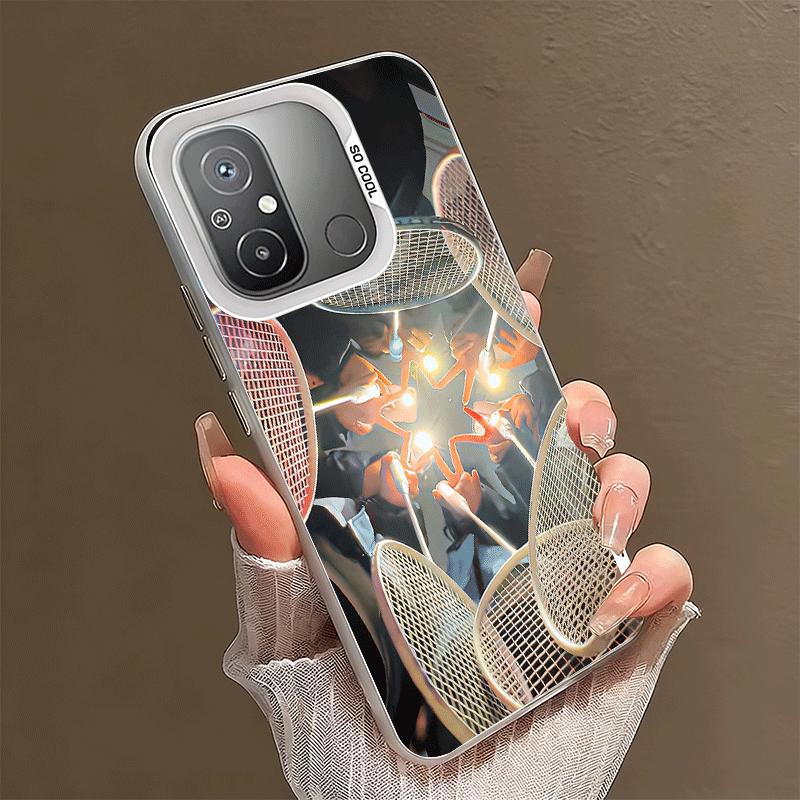 Badminton Sport Shockproof Phone Case for Xiaomi Poco X7 X6 X5 X3 Pro F7 Ultra M8 Redmi 15C 15 14C 13C 12C 10C 13 12 10