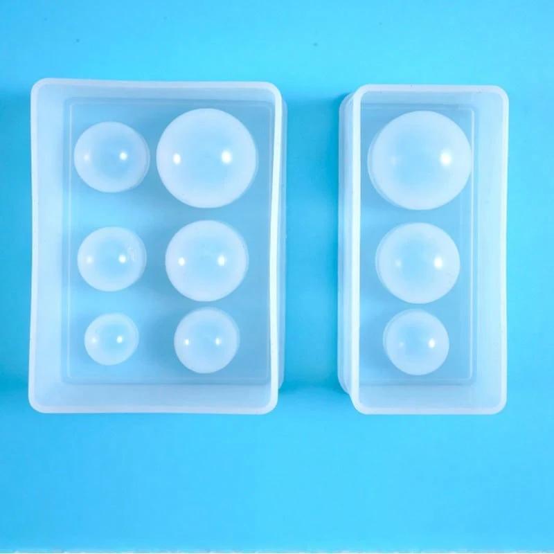 1 шт. Силиконовая форма «Космический шар», 3D форма для литья эпоксидной смолы для изготовления подвесок, брелоков своими руками