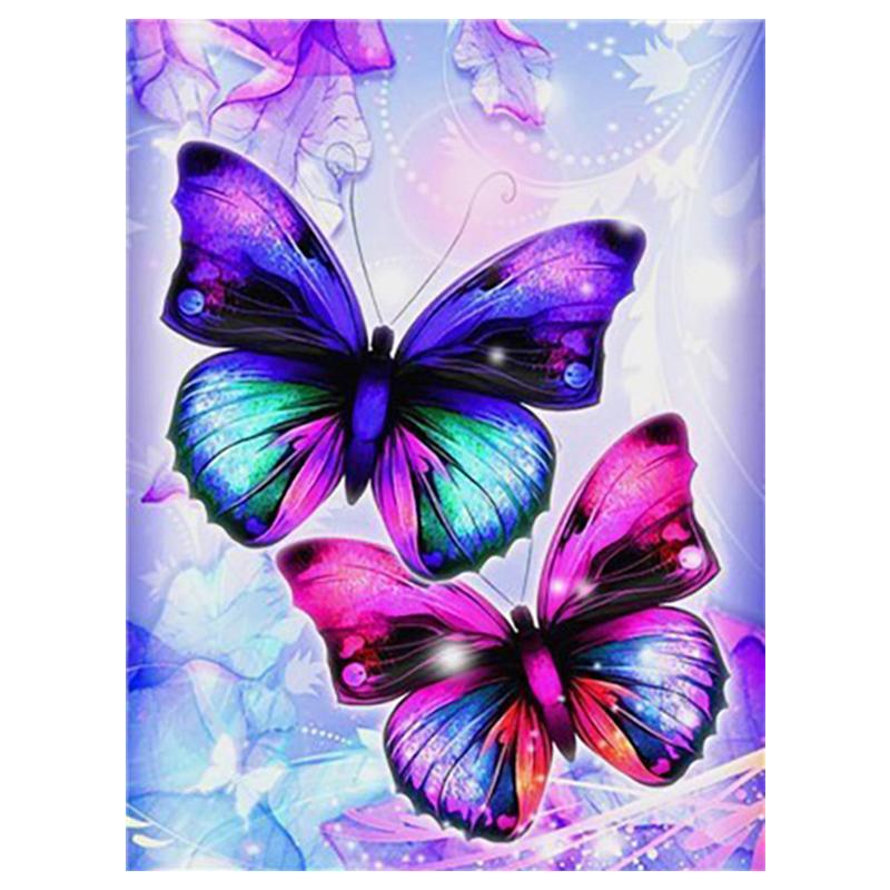 5D Diy Diamond Painting Butterfly Animal Cross Stitch Kit Full Drill Embroidery Mosaic Art Pictures of Rhinestones Home Decor