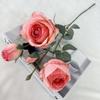 Растения Имитация Розы Свадьба Отель Ресторан Украшение Орнамент Настольный